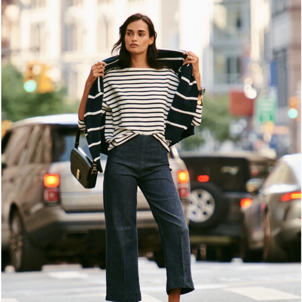 SPANX Wide Leg Jeans